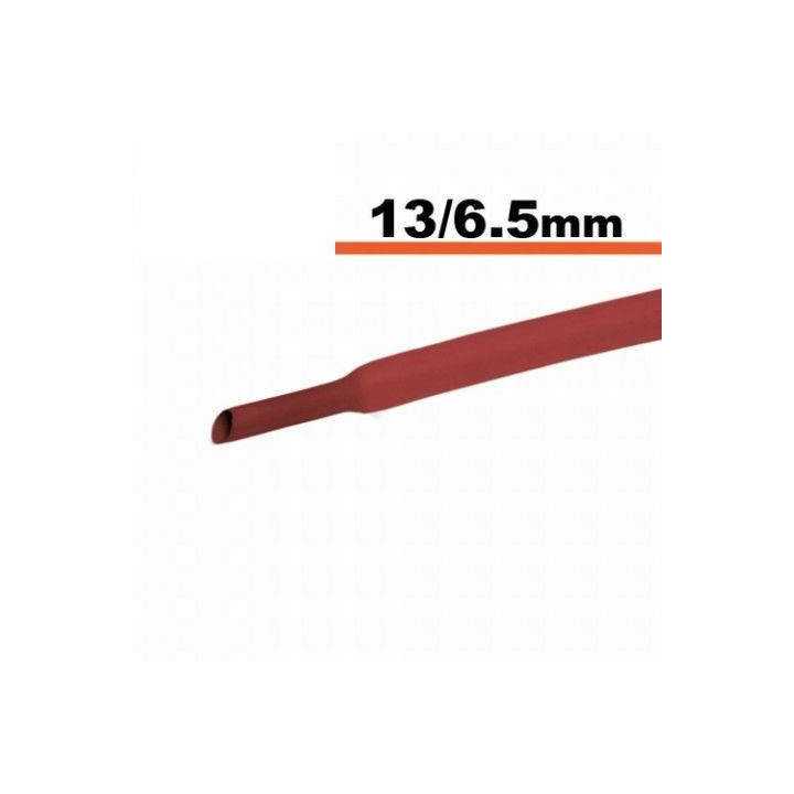 Tub termocontractibil rosu 13mm/ 6.5mm 0.5m