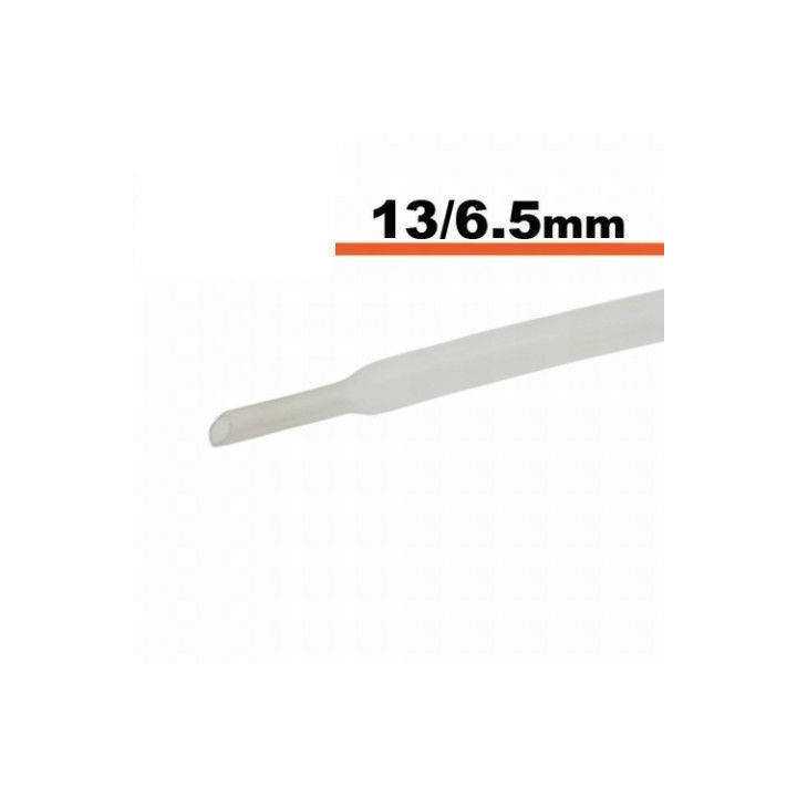 Tub termocontractibil transparent 13mm/ 6.5mm 0.5m