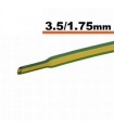 Tub termocontractibil galben-verde 3mm/ 1.5mm 0.5m