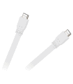 Cablu Hdmi alb plat v1.4 1.8m Cabletech