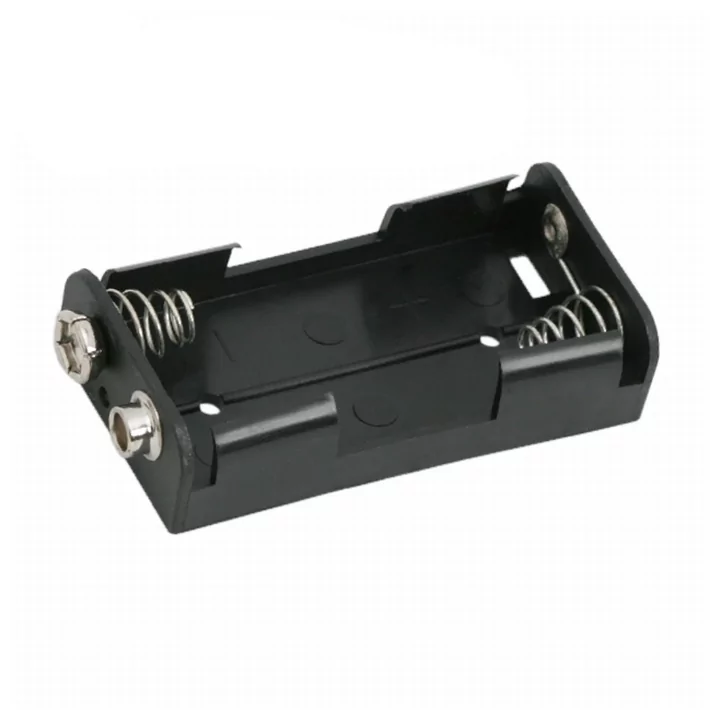 Suport pentru baterii 2buc AA cu mufa de conectare 9V