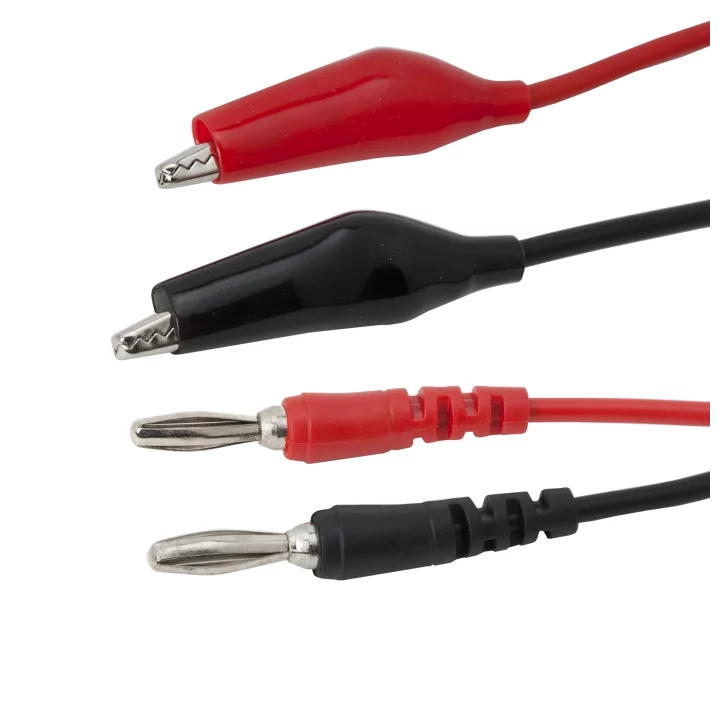 Cabluri de masurare clema crocodil tata banana 92cm Maxwell