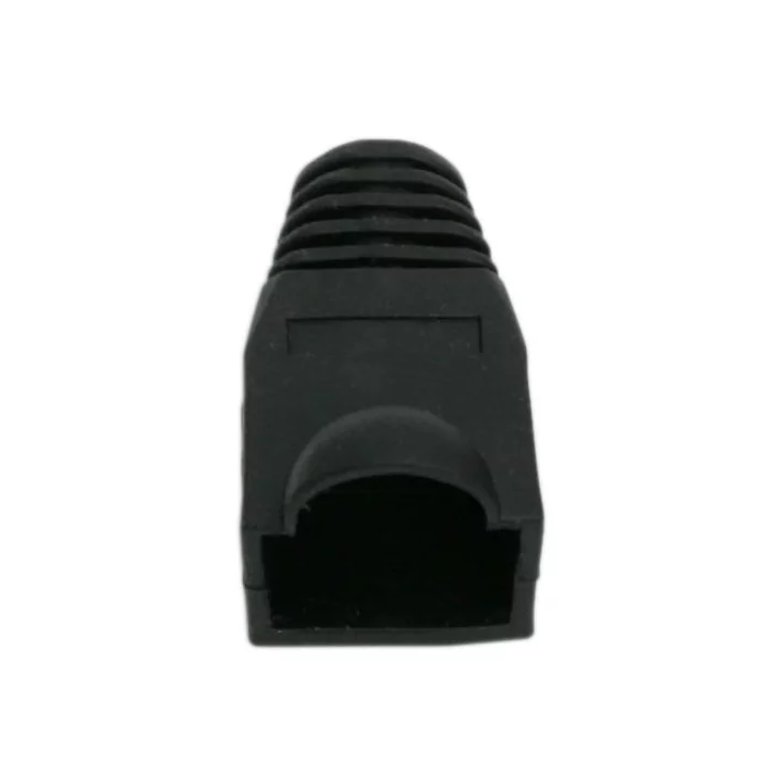 Protectie neagra pentru cablu cu modular fisa 8P8C