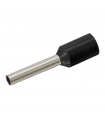 Varf terminal pentru cablu 1.5 mm 10mm negru