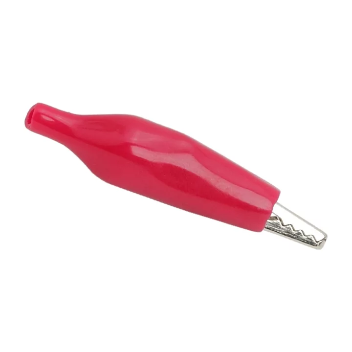 Clema crocodil mediu rosu