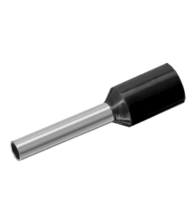Varf terminal cablu 1.5 mm 10mm negru
