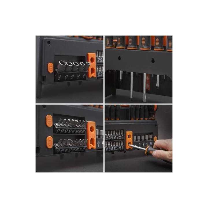 Set surubelnite 39 piese cu suport HANDY