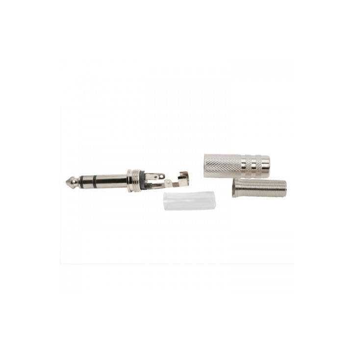 Mufa audio JACK stereo 6.3 mm tata