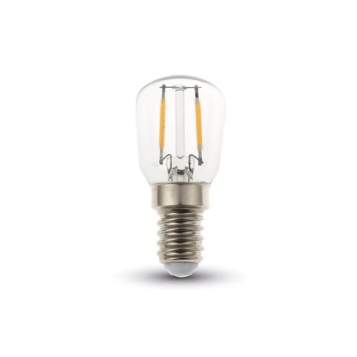 Bec E14 ST26 cu filament LED 2W 6000K alb rece V-TAC