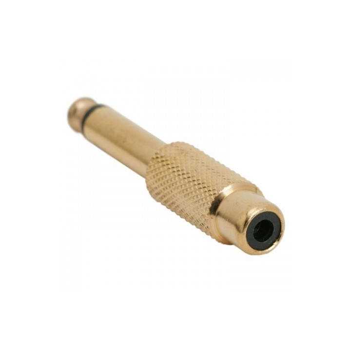 Adaptor RCA mama la 6.35 JACK mono tata aurit