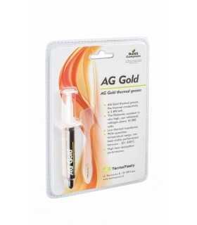 Pasta termoconductoare pe baza de aur AG Gold 2.8 W/m.K. 3gr AG TermoPasty