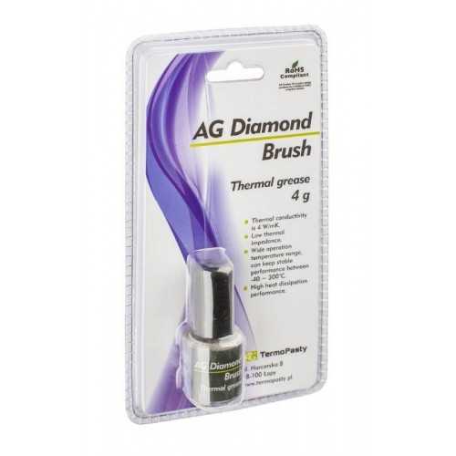 Pasta termoconductoare AG Diamond Brush 4 W/m.K 4grame AG TermoPasty