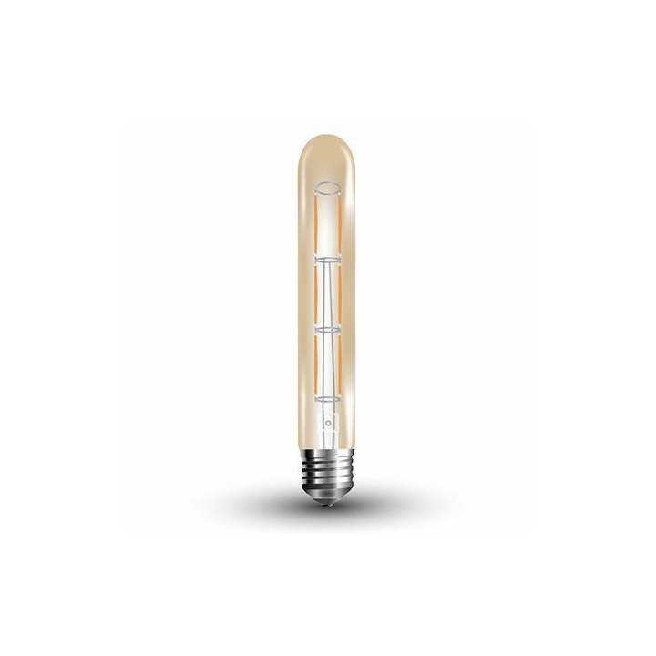 Bec LED T30 E27 cu filament 6W 2200K alb cald V-TAC