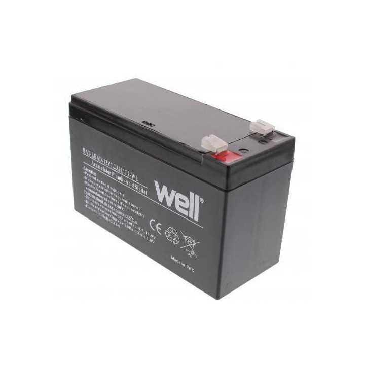 Acumulator plumb acid 12V 7.2Ah cu borne late Well