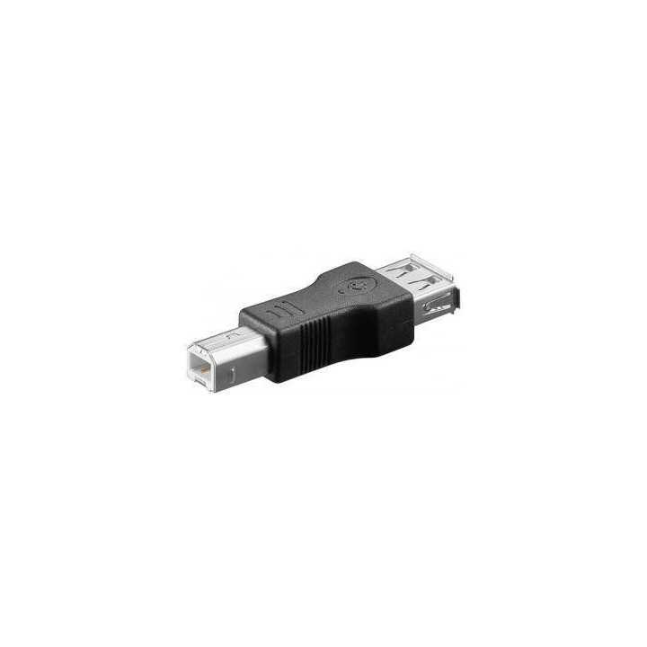 Adaptor USB 2.0 A mama - B tata Goobay
