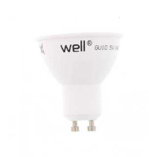 Spot cu led MR16 GU10 5W 230V lumina rece Well