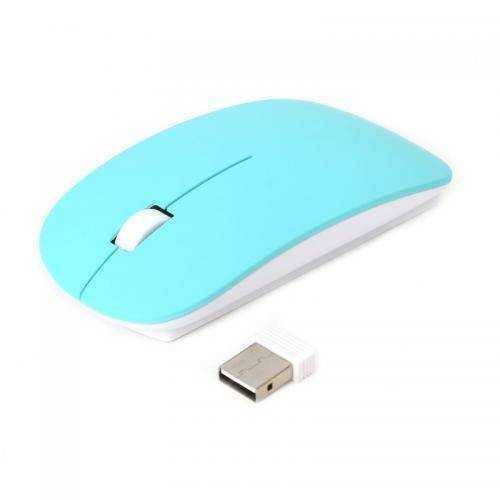 Mouse wireless USB 1000dpi albastru Omega