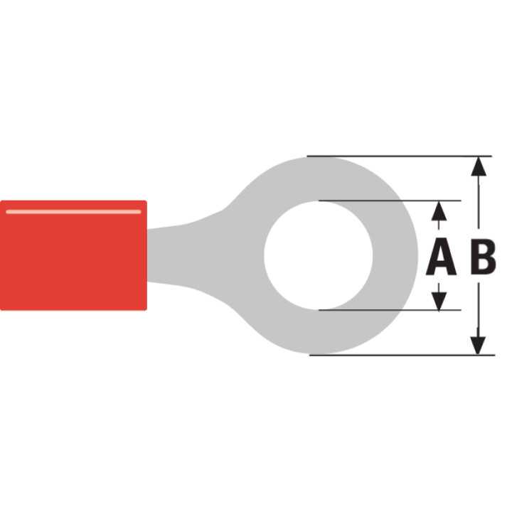 Papuc electric izolat 3.2mm rosu Valueline