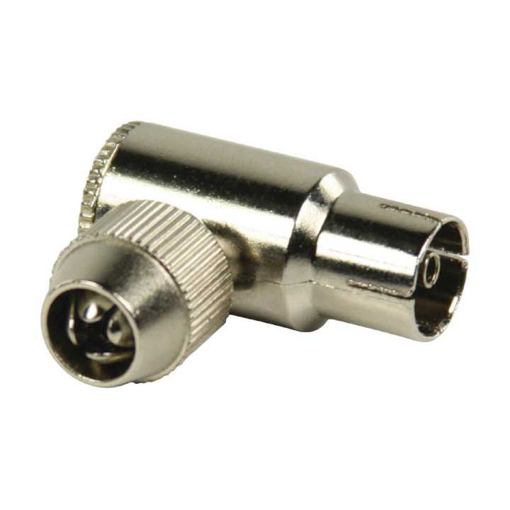 Conector coaxial profesional mama cotit Valueline