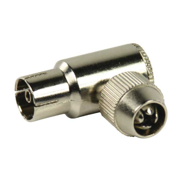 Conector coaxial profesional mama cotit Valueline