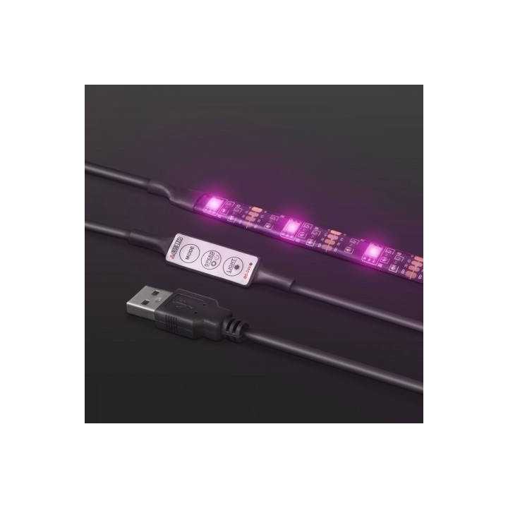 Banda LED iluminare fundal TV 24-60" RGB Phenom