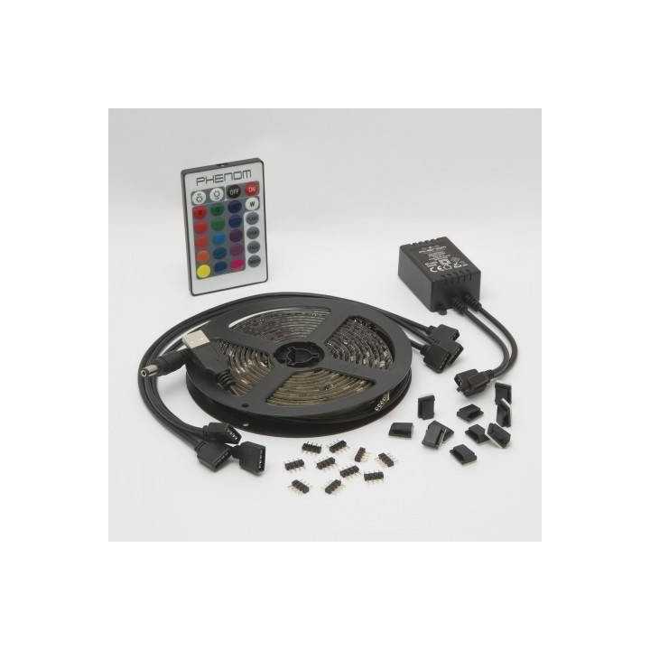 Set banda LED iluminare fundal TV cu telecomanda 24-38" Phenom