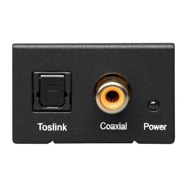 Convertor Digital la Analog Audio Digital RCA/TOSLINK la 2x RCA