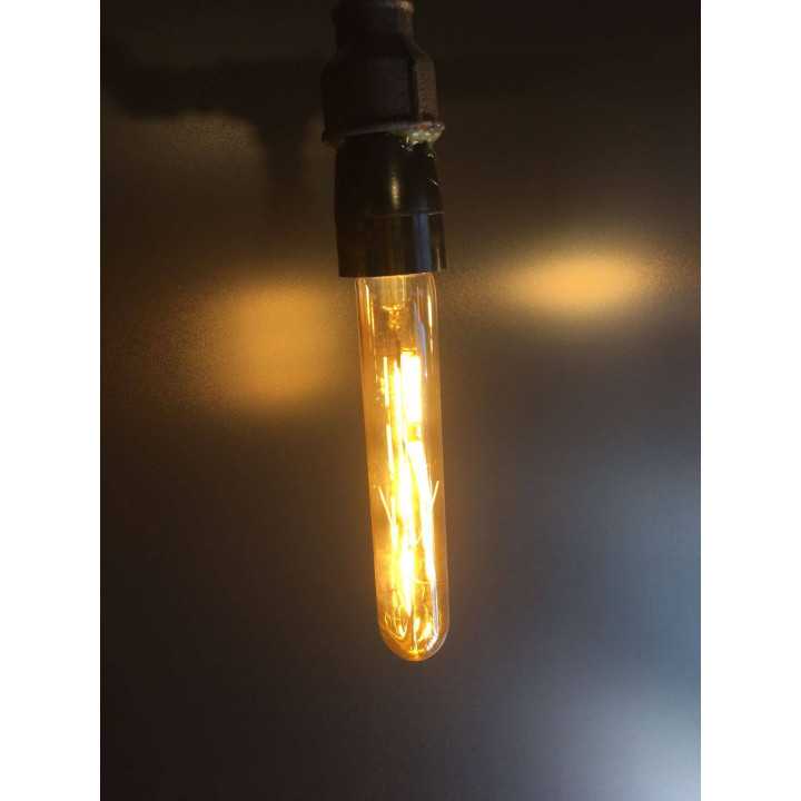 Bec LED T30 E27 cu filament 6W 2200K alb cald V-TAC