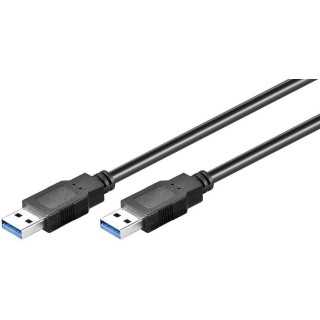 Cablu USB 3.0 USB A tata - USB A tata 0.5m Goobay