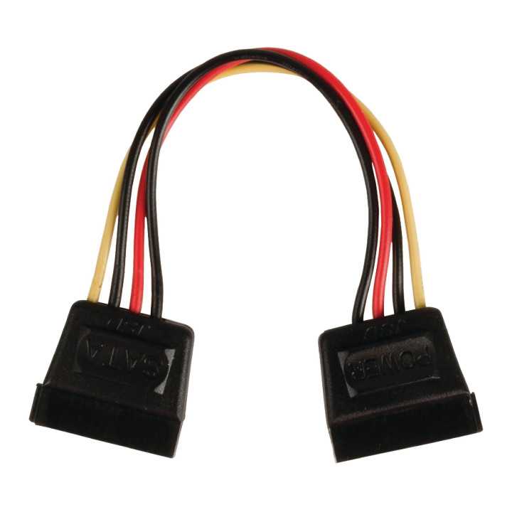 SATA power cable SATA 15 pini mama - SATA 15 pini mama 0.15m Valueline