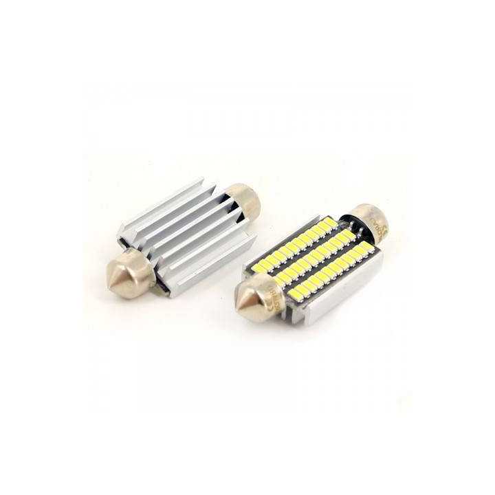 LED Sofit Canbus 41mm Plafoniera numar de inmatriculare 12V 3W 252lm CAN119 set 2buc Carguard