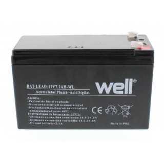 Acumulator plumb acid 12V 7.2Ah Well