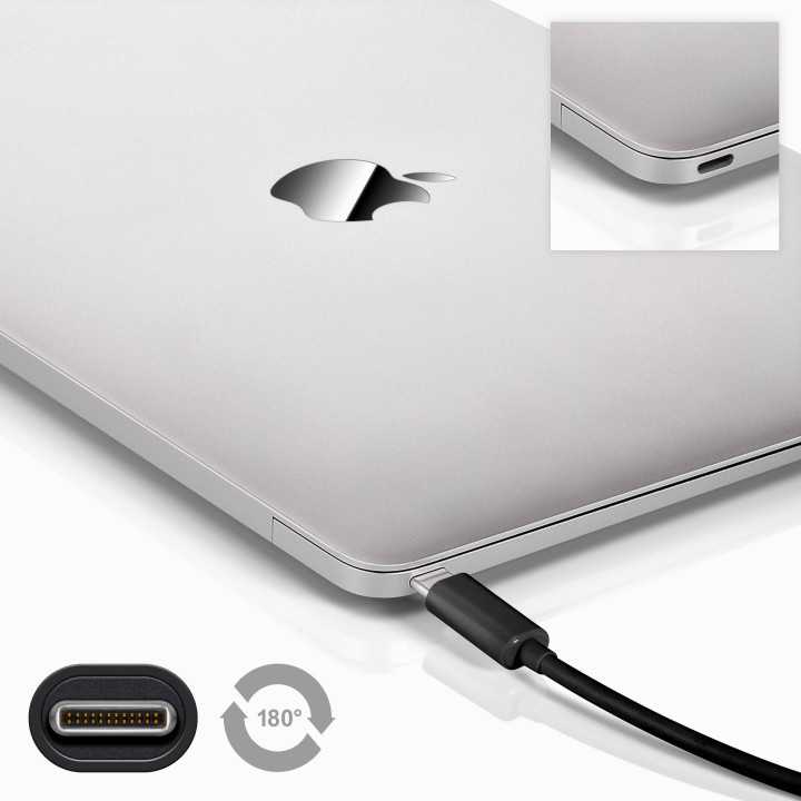 Cablu USB Type C 3.1 tata - USB 3.0 A tata 1m Goobay