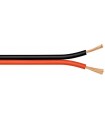 Cablu difuzor cupru OFC 2x1.50mm rosu/negru Goobay 15084