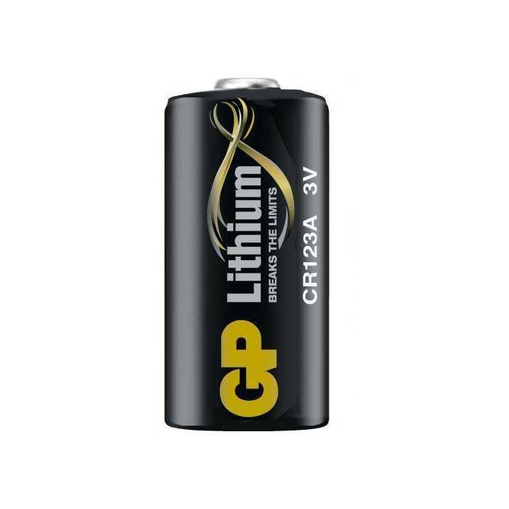 Baterie litiu CR123A 3V 16.8x34.5mm GP