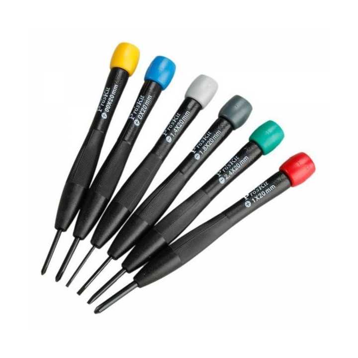 Set surubelnite pentru electronisti 6buc ProsKit