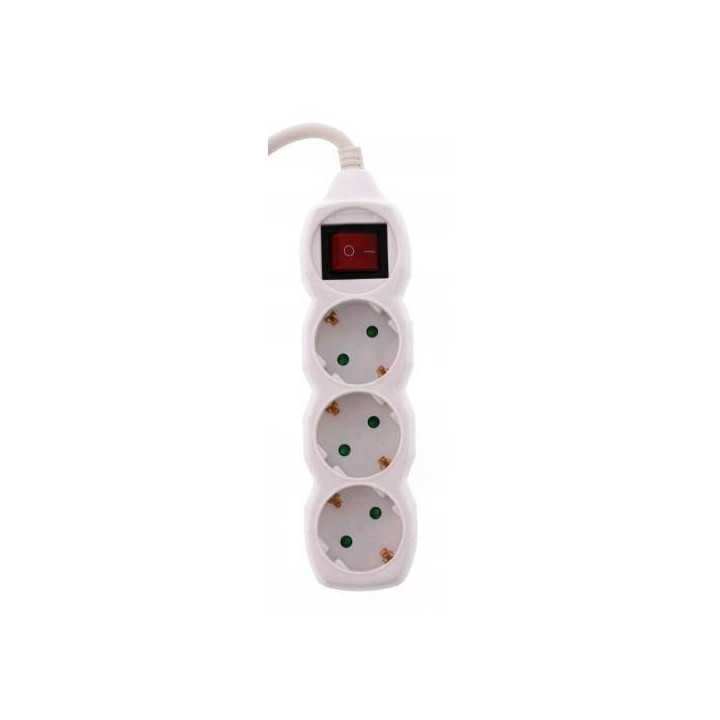 Prelungitor 3 cai 3m cu intrerupator 3xG1.5mmp Well