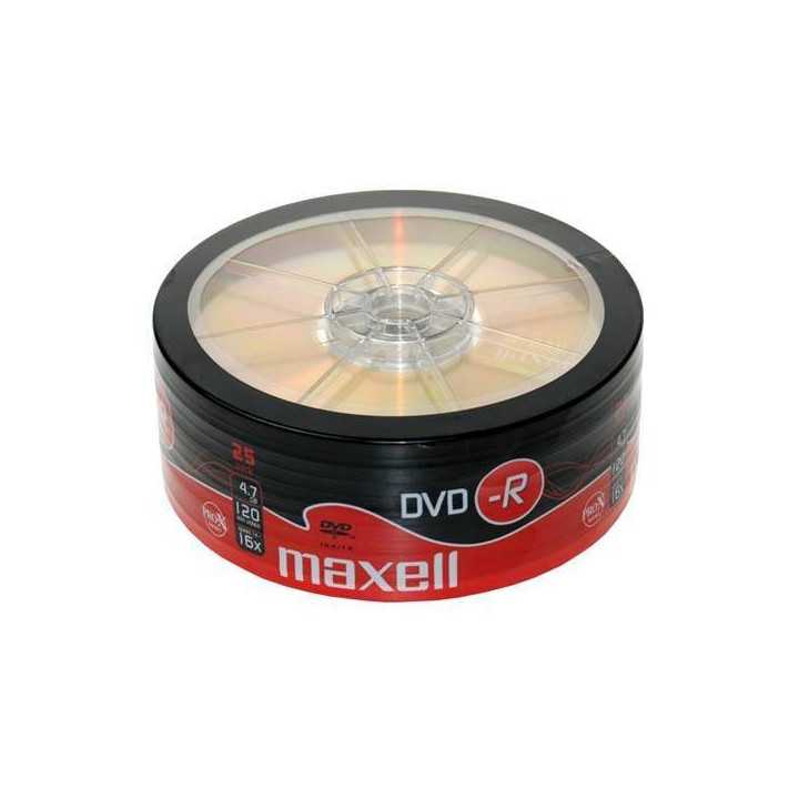 DVD-R 4.7GB 16x 25buc pe folie Maxell