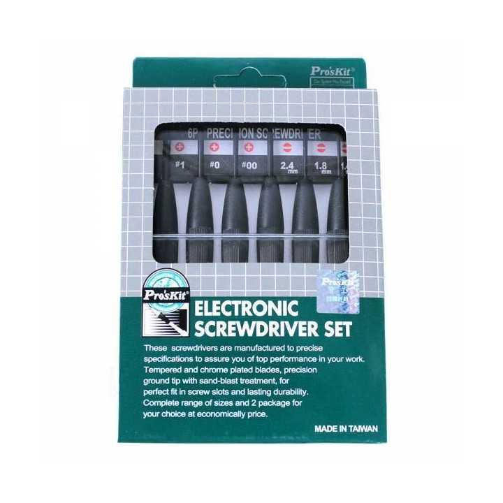 Set surubelnite electronisti 5buc ProsKit