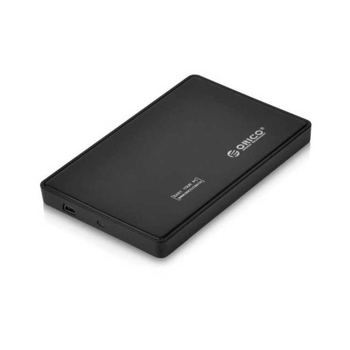 Rack 2588US Black USB 2.0 Tool Free 2.5" SATA External Enclosure Orico