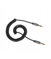 Cablu Jack 3.5 mm 1.5m spiralat stereo Profesional Kruger&Matz