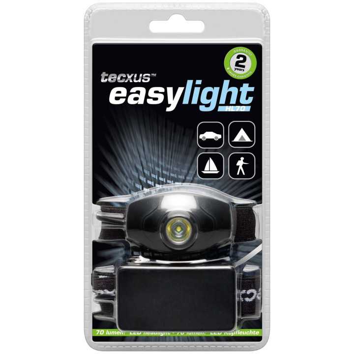 Lanterna frontala LED 3W 76lm 41m Easylight HL70 Tecxus