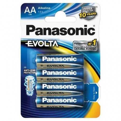 Baterii R6 AA Panasonic alkaline Evolta 4buc