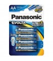 Baterii R6 AA Panasonic alkaline Evolta 4buc