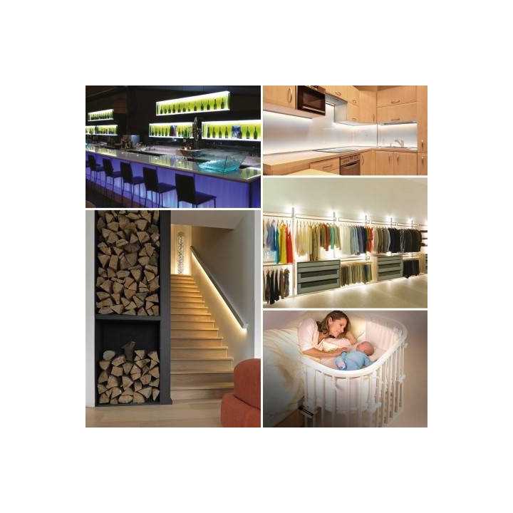 Banda LED cu senzor de miscare cu baterie 100cm Phenom Lighting