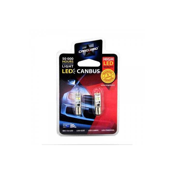 LED SMD de Pozitie BA9S 12V 3W 56lm set 2buc CAN101 Carguard