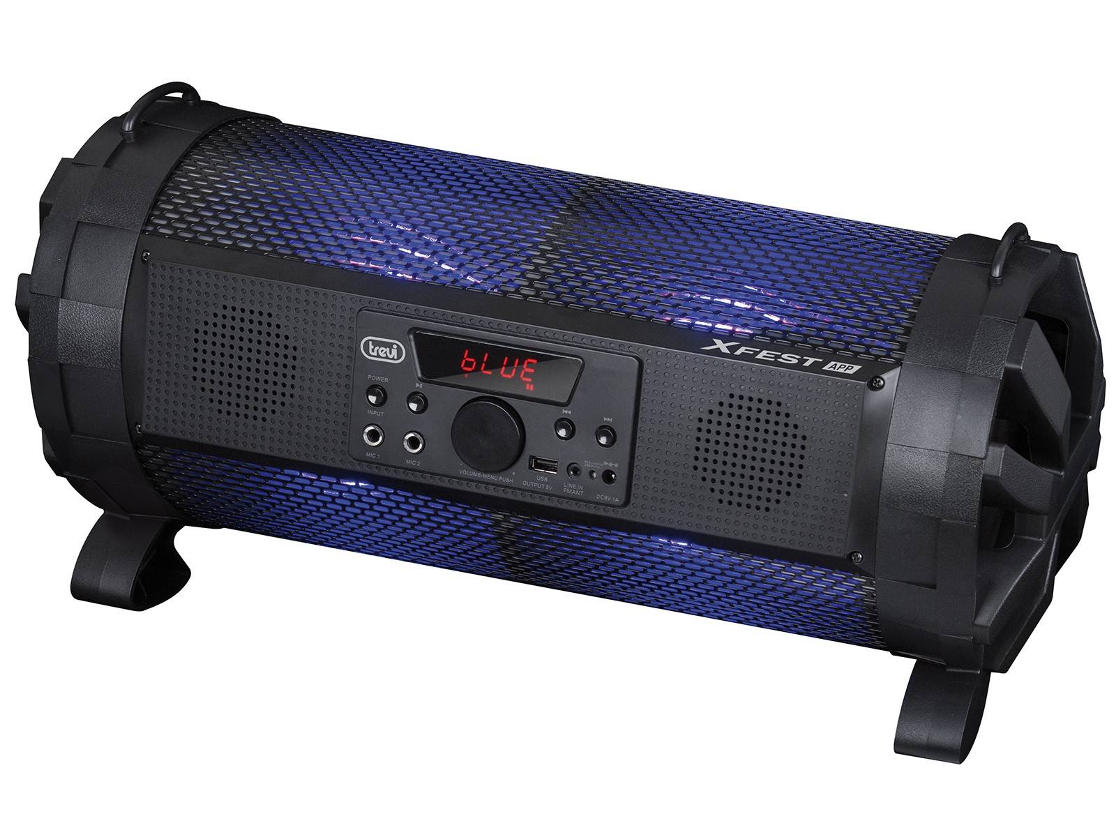 Boxa portabila cu Bluetooth si functie Karaoke 40W Trevi