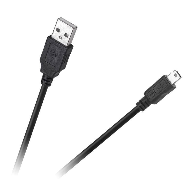 Cablu USB – mini USB 1.8m ECO-LINE Cabletech