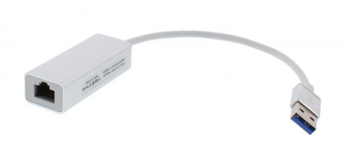 Adaptor retea USB 3.0 la Gigabit Ethernet 10/100/1000 Mbps Well