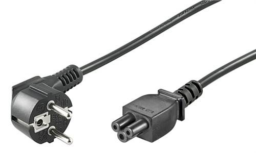 Cablu alimentare laptop 1.8m Schuko 90 grade – IEC320-C5 VDE